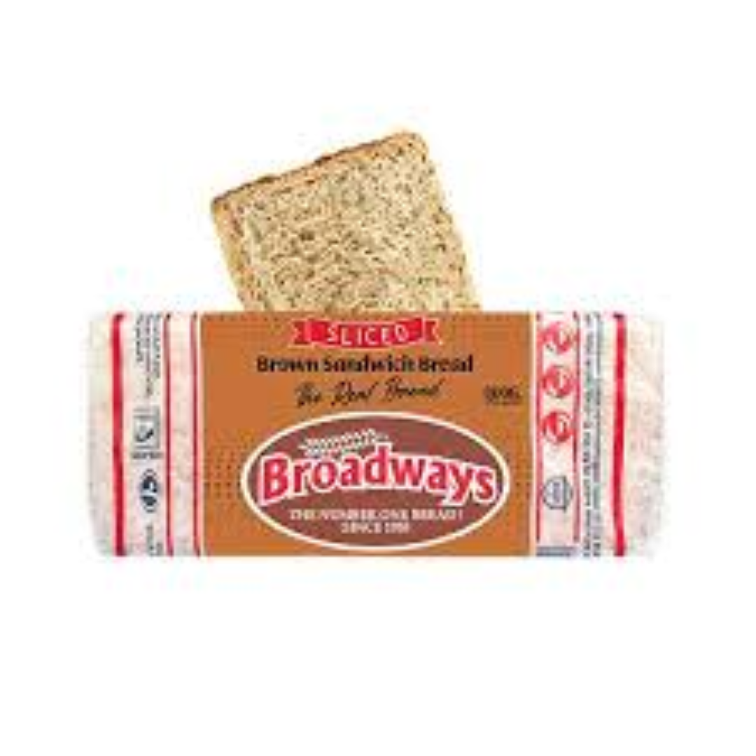BROADWAYS BROWNS BREAD 800G